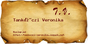 Tankóczi Veronika névjegykártya